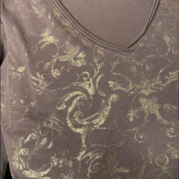 Tahari Long Sleeve Shirt T-shirt - Picture 2 of 6